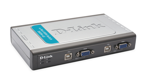 D-Link 4 Port KVM Switch Usb DKVM-4U - eBuy UAE
